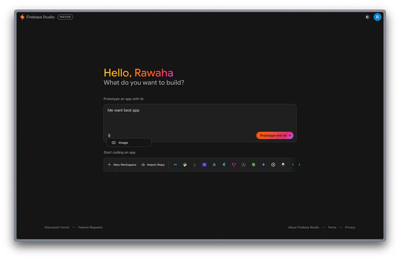 Firebase Studio