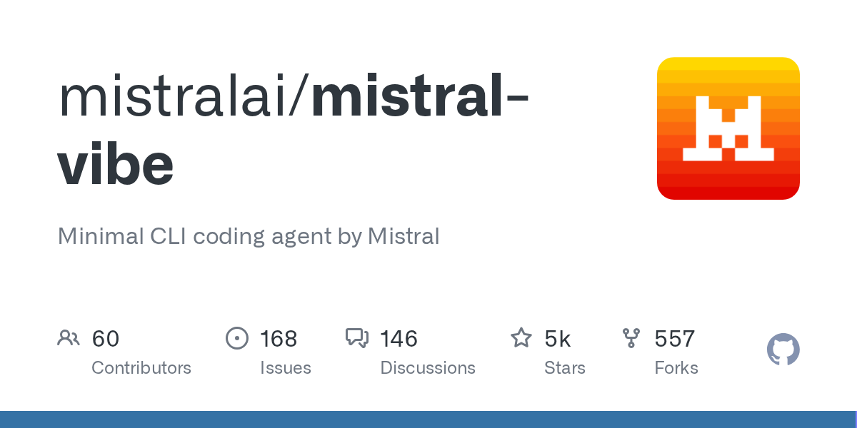 Mistral Vibe screenshot 1