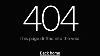 404 Lost Page