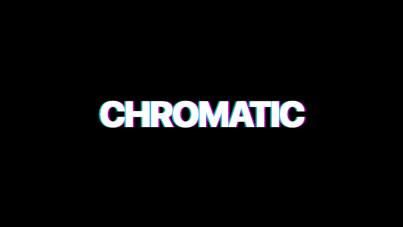 Chromatic Text Reveal screenshot 1
