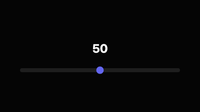 Elastic Slider