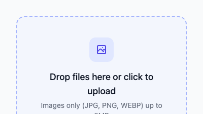File Upload Dropzone