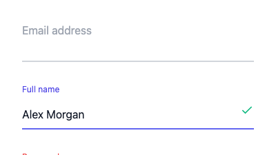 Floating Label Input