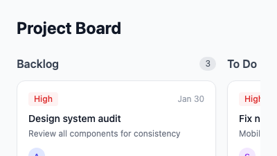 Kanban Board