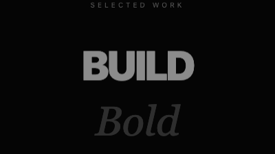 Kinetic Typography Hero