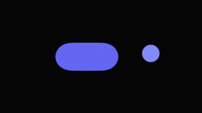 Liquid Morphing Button