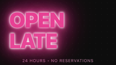 Neon Sign Text